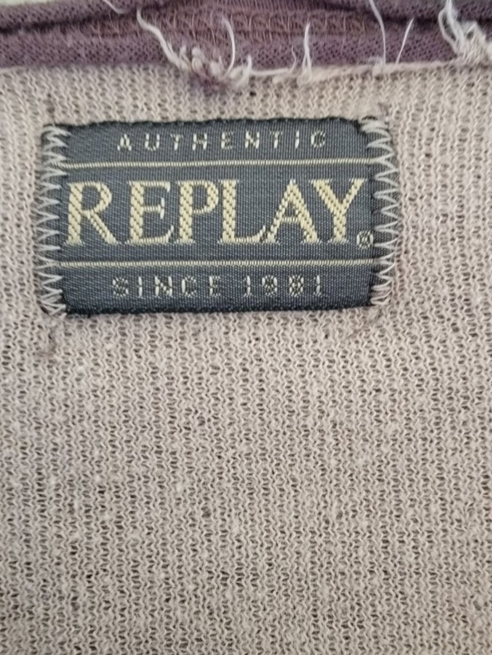 REPLAY DISTRESSED SLIM TOP - Picture 6 of 10